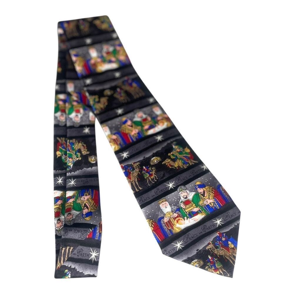 Christmas Men’s Three Wise Men Neck Tie